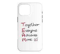 Carcasa para iPhone 16 Pro MAX Equipo - Juntos Todos Logran Más