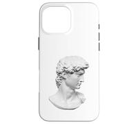 Carcasa para iPhone 16 Pro MAX Escultura de Cabeza de Estatua de Miguel Ángel David