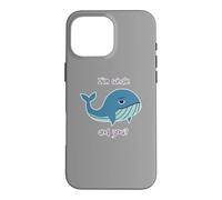 Carcasa para iPhone 16 Pro MAX Estoy Bien y tú? Ballena Divertida Lindo océano Animal Juego de Palabras Ballenas