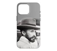 Carcasa para iPhone 16 Pro MAX Ethiopian Emperor Young Haile Selassie Face Rasta