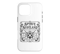 Carcasa para iPhone 16 Pro MAX Etiqueta Spirit of Scotland Claymores Slàinte Mhath para Luces
