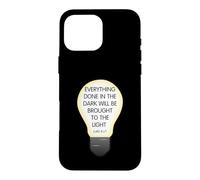 Carcasa para iPhone 16 Pro MAX Everything Done in The Dark Luke 8 17 Diseño Inspirador