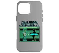 Carcasa para iPhone 16 Pro MAX Expecting Dad Gamer New Boss Sleep Schedule