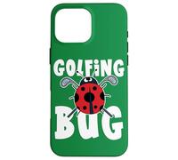 Carcasa para iPhone 16 Pro MAX Family Golf Tour Golfing Bug Cita Divertida Ladybug Golfer