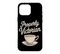 Carcasa para iPhone 16 Pro MAX Fanático de la Historia de la era Victoriana Entusiasta de la Nostalgia del Siglo XIX