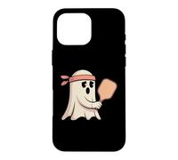 Carcasa para iPhone 16 Pro MAX Fantasma Jugando Pickleball con gráfico Bandana