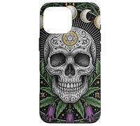 Carcasa para iPhone 16 Pro MAX Fases Lunares Hongo Gótico