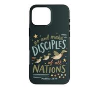 Carcasa para iPhone 16 Pro MAX Fe Cristiana Mateo 28 19 IR a Hacer discípulos