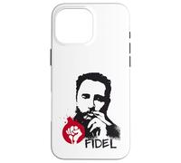 Carcasa para iPhone 16 Pro MAX Fidel Castro Cuba Revolución Puño Lucha Demo