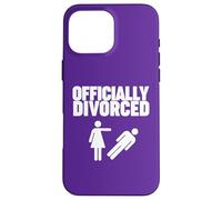 Carcasa para iPhone 16 Pro MAX Figura de Palo Oficialmente divorciada Oficialmente divorciado