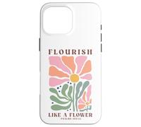 Carcasa para iPhone 16 Pro MAX Florece como una Flor Salmos 103:15 Fe Cristiana