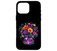 Carcasa para iPhone 16 Pro MAX Flores místicas Beltane Bendiciones May Day Pagan Witchy