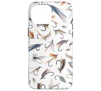 Carcasa para iPhone 16 Pro MAX Fly Fishing Lures - Hand Painted Watercolor Illustration