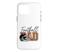 Carcasa para iPhone 16 Pro MAX Football Dad Casco Game Day Sports Supporter