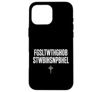 Carcasa para iPhone 16 Pro MAX For God So Loved The World FGSLTWTHGOB Faith Christian