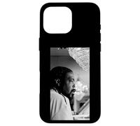 Carcasa para iPhone 16 Pro MAX Foto de la era del Cantante Barry White U-Turn por AJ Barratt