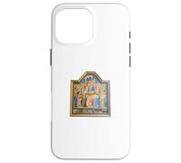 Carcasa para iPhone 16 Pro MAX Fra Angelico Coronación Renacimiento Temprano Coronado En El Cielo