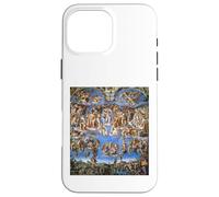 Carcasa para iPhone 16 Pro MAX Fresco del Juicio Final de Miguel Ángel 1536-1541 Obra