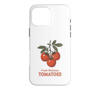 Carcasa para iPhone 16 Pro MAX Fresh Delicious Tomatoes Vintage Garden Lover Farmer Market