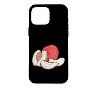 Carcasa para iPhone 16 Pro MAX Fruta Dulce Fresca de melocotón Blanco