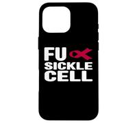 Carcasa para iPhone 16 Pro MAX Fuck Sickle Cell Shirt - SCD Concientización sobre la Anemia de células falciformes