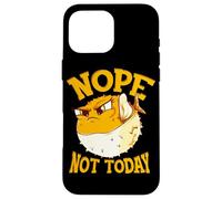 Carcasa para iPhone 16 Pro MAX Fun Design for Buffer Fish Nope, Not Today