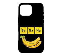 Carcasa para iPhone 16 Pro MAX Funny Banana Chemical Periodic Table of Elements Ba Na NA