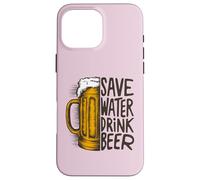 Carcasa para iPhone 16 Pro MAX Funny Bar Alcohol Drinking Party Beer Brew Craft Cerveza