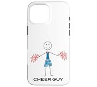 Carcasa para iPhone 16 Pro MAX Funny Boys Cheer, Animadores
