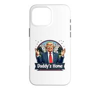 Carcasa para iPhone 16 Pro MAX Funny Daddy'S Home Trump Pink 2024 Take America Back 2024