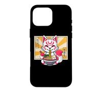 Carcasa para iPhone 16 Pro MAX Funny Kawaii Ramen Kids Kitsune Nine Tailed Lover