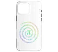 Carcasa para iPhone 16 Pro MAX Funny Pi Day Spiral Pi Day Math Lover Spiral Matemáticas Profesor