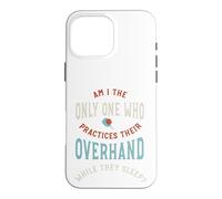 Carcasa para iPhone 16 Pro MAX Funny Pickleball Dreams Jugando Pickleball