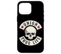 Carcasa para iPhone 16 Pro MAX Funny Red For Ed Union Thug Retro SpEd Teacher Appreciation