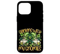 Carcasa para iPhone 16 Pro MAX Funny St Patricks Gnomes For Men and Women Leprechaun GNOME