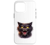 Carcasa para iPhone 16 Pro MAX Furia del Gato Negro Feroz
