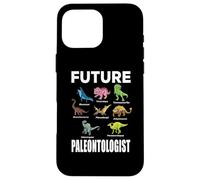 Carcasa para iPhone 16 Pro MAX Future Paleontologist Dinosaurs Lovers Fossils Paleontology