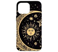 Carcasa para iPhone 16 Pro MAX Galaxy Night Sky Moon Lunar Stars Sun Love