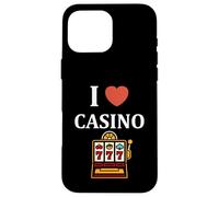 Carcasa para iPhone 16 Pro MAX Gambling Win Jackpot Luck Gambler i Love Casino