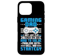 Carcasa para iPhone 16 Pro MAX Gaming Dad I Don't Just Play I Enseño a Mi Hijo Cómo Resolver Pro