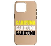Carcasa para iPhone 16 Pro MAX Garifuna Love Garinagu Afro Caribbean Garifuna Bandera Garifuna