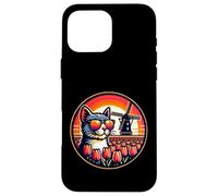Carcasa para iPhone 16 Pro MAX Gato En Holanda! Divertido Zaanse Schans Y Amsterdam Holandés Viaje