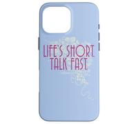 Carcasa para iPhone 16 Pro MAX Gilmore Girls Life'S Short. Talk Fast.
