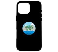 Carcasa para iPhone 16 Pro MAX Glacier National Park in Canada Nature Vacation Souvenir