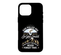 Carcasa para iPhone 16 Pro MAX God Pull You out of The Pit Recovery Faith Design