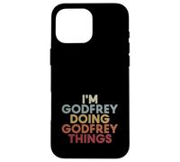 Carcasa para iPhone 16 Pro MAX Godfrey Name Godfrey Personalized Name First Given