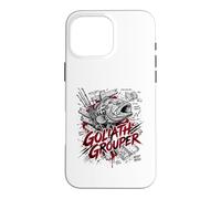 Carcasa para iPhone 16 Pro MAX Goliath Mero Arrecife Pesado Profundidad 150FT