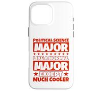 Carcasa para iPhone 16 Pro MAX Graduación de Estudiantes de Ciencias políticas - Excepto Mucho más Fresco