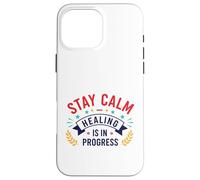 Carcasa para iPhone 16 Pro MAX Gráfico de Viaje de restauración Interior de mentalidad Serena