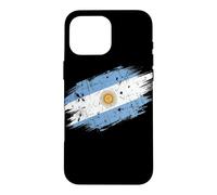 Carcasa para iPhone 16 Pro MAX Gráfico Grunge Envejecido de la Bandera de Argentina